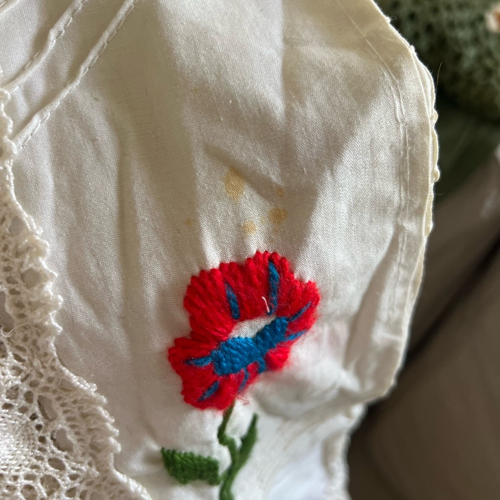 Floral Mexican Embroidered Dress - Picture 9 of 11